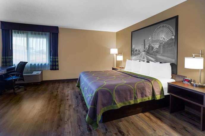 Imagen de la habitación del Hotel Super 8 By Wyndham South Holland. Foto 13