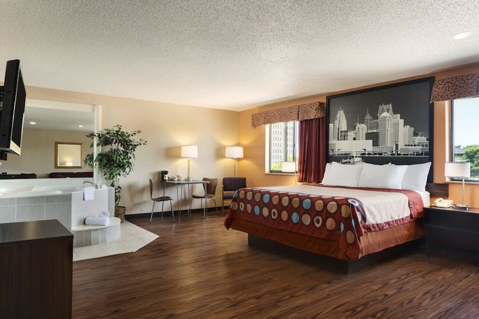 Imagen de la habitación del Hotel Super 8 By Wyndham Taylor/detroit Area. Foto 10