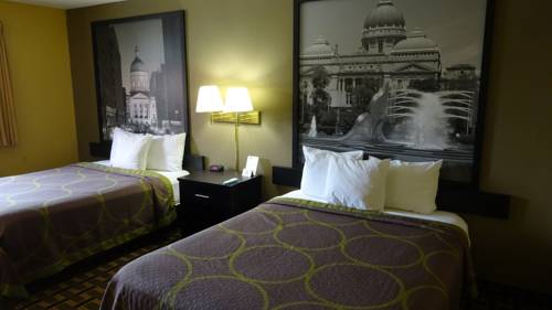 Imagen de la habitación del Hotel Super 8 By Wyndham Terre Haute. Foto 9