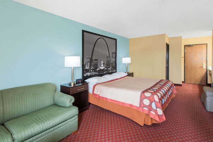 Imagen de la habitación del Hotel Super 8 By Wyndham Troy Il/st. Louis Area. Foto 6