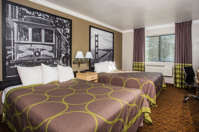 Imagen de la habitación del Hotel Super 8 By Wyndham Vacaville. Foto 10