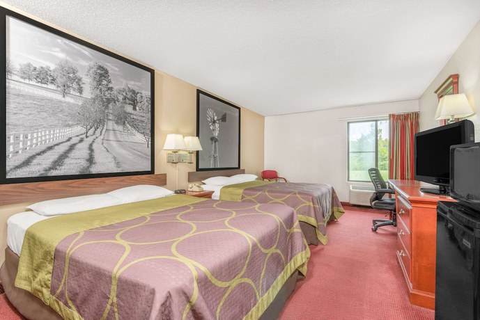 Imagen de la habitación del Hotel Super 8 By Wyndham Vincennes. Foto 13