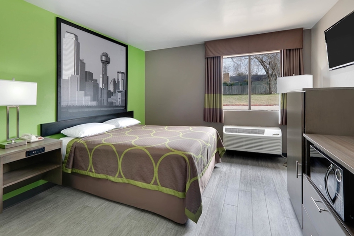 Imagen de la habitación del Hotel Super 8 By Wyndham Waxahachie Tx. Foto 6