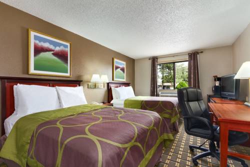 Imagen de la habitación del Hotel Super 8 By Wyndham Waycross Ga. Foto 9