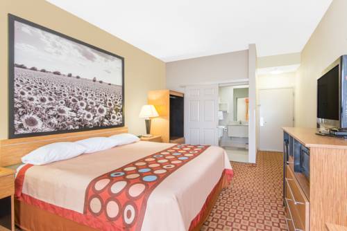 Imagen de la habitación del Hotel Super 8 By Wyndham Wichita South. Foto 10