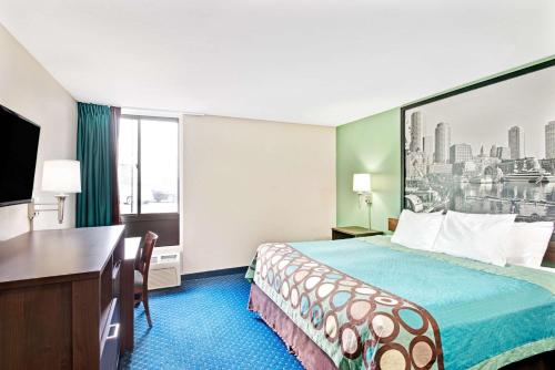 Imagen de la habitación del Hotel Super 8 by Wyndham Brockton. Foto 8