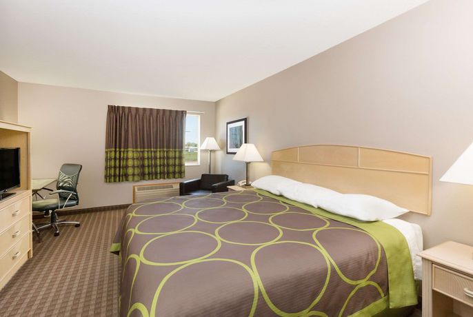 Imagen de la habitación del Hotel Super 8 by Wyndham Carroll/East. Foto 12