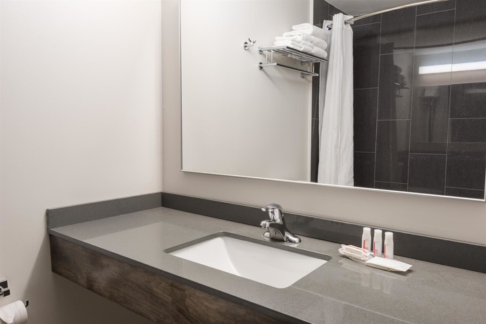 Imagen de la habitación del Hotel Super 8 by Wyndham Downtown Toronto. Foto 3