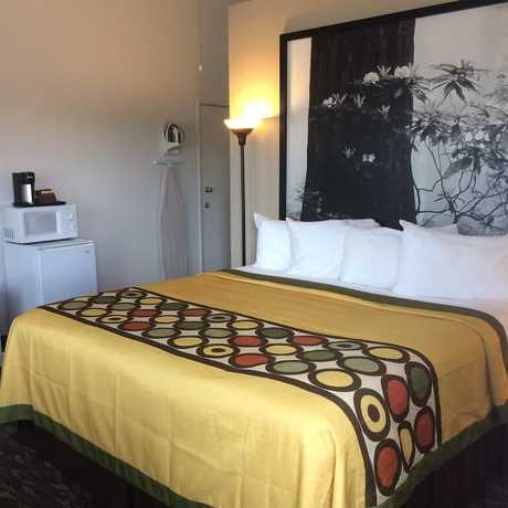 Imagen de la habitación del Hotel Super 8 by Wyndham Fort Bragg. Foto 3