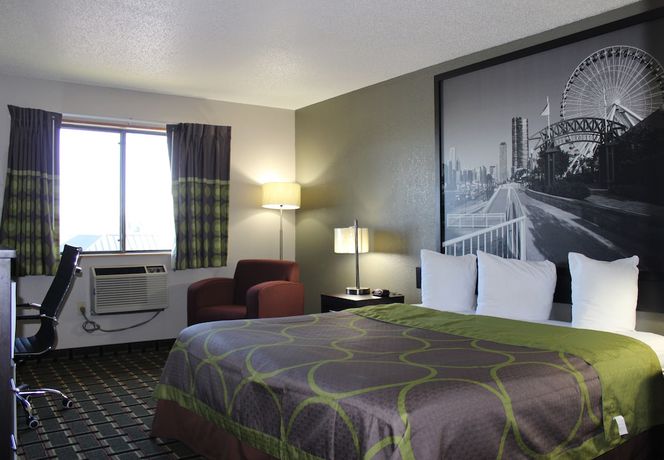 Imagen de la habitación del Hotel Super 8 by Wyndham Grand Rapids/Wyoming. Foto 8