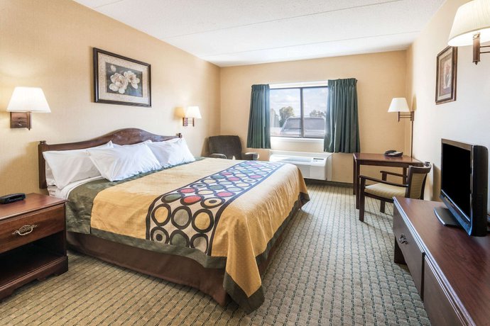 Imagen de la habitación del Hotel Super 8 by Wyndham Henrietta/Rochester Area. Foto 8