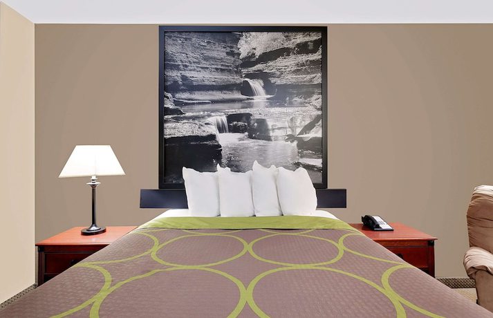 Imagen de la habitación del Hotel Super 8 by Wyndham Ithaca. Foto 3