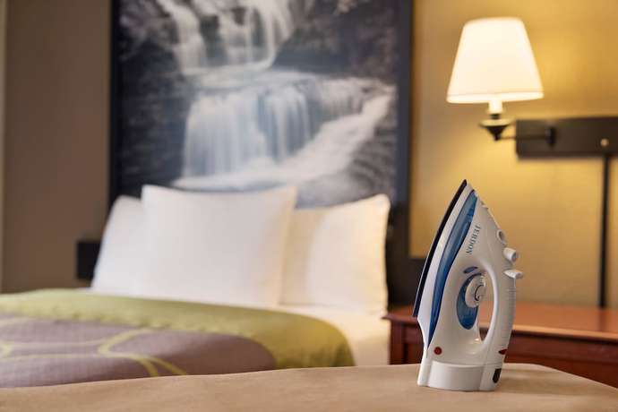 Imagen de la habitación del Hotel Super 8 by Wyndham Ithaca. Foto 17