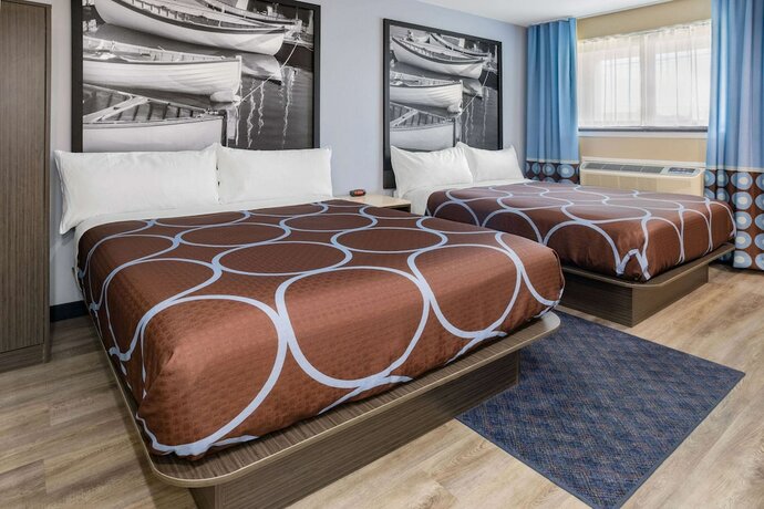 Imagen de la habitación del Hotel Super 8 by Wyndham Lindenhurst. Foto 13