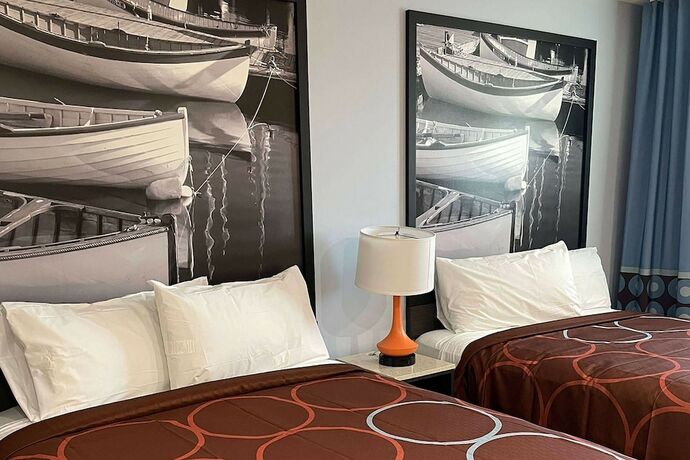 Imagen de la habitación del Hotel Super 8 by Wyndham Lindenhurst. Foto 17
