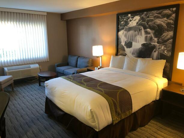 Imagen de la habitación del Hotel Super 8 by Wyndham Lynnwood. Foto 11