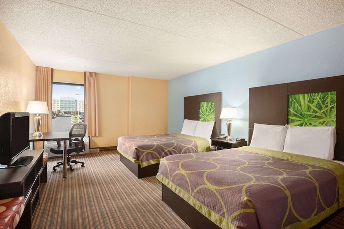 Imagen de la habitación del Hotel Super 8 by Wyndham Mount Laurel. Foto 11