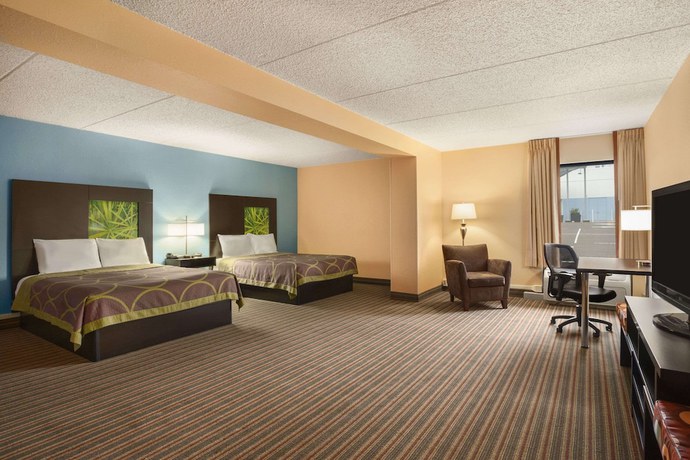 Imagen de la habitación del Hotel Super 8 by Wyndham Mount Laurel. Foto 13