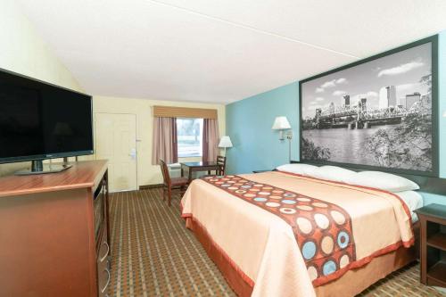 Imagen de la habitación del Hotel Super 8 by Wyndham North Little Rock/McCain. Foto 7