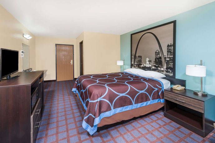 Imagen de la habitación del Hotel Super 8 by Wyndham Okawville. Foto 5