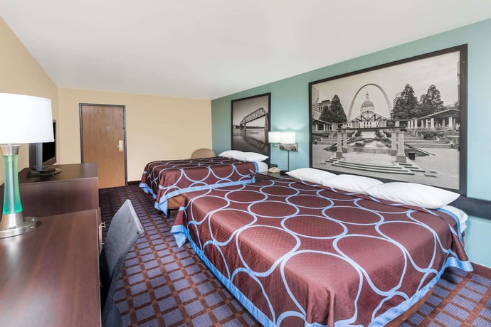 Imagen de la habitación del Hotel Super 8 by Wyndham Okawville. Foto 9