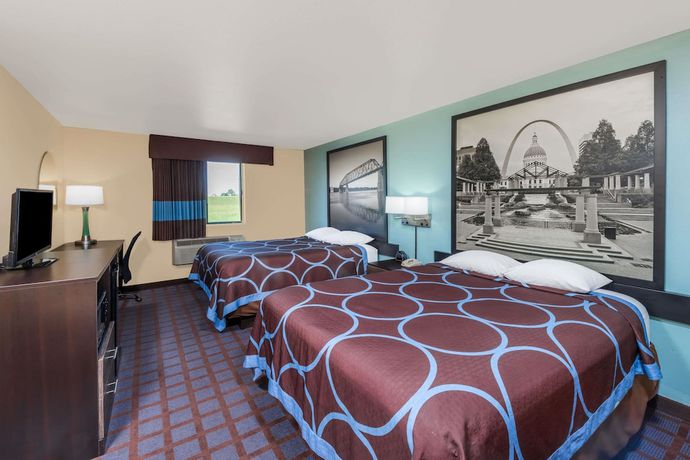 Imagen de la habitación del Hotel Super 8 by Wyndham Okawville. Foto 11