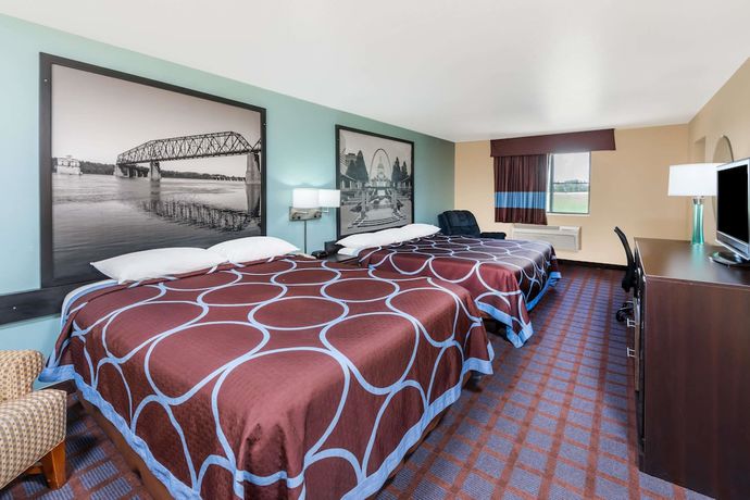 Imagen de la habitación del Hotel Super 8 by Wyndham Okawville. Foto 12