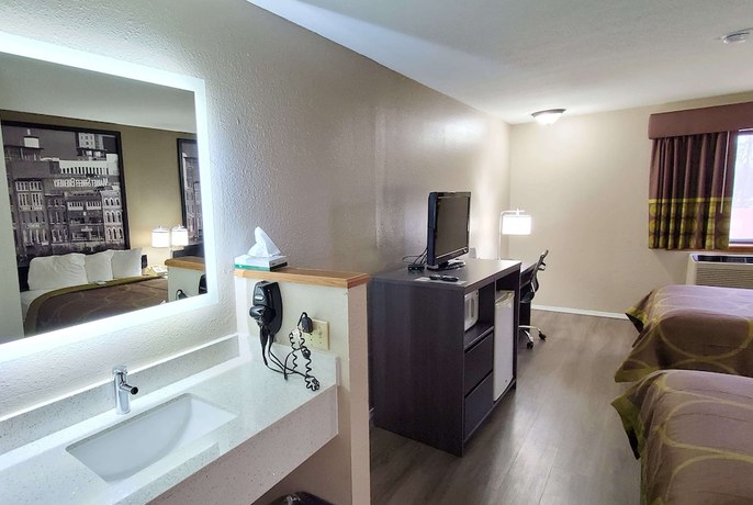 Imagen de la habitación del Hotel Super 8 by Wyndham Paris. Foto 2