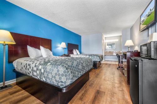 Imagen de la habitación del Hotel Super 8 by Wyndham Portsmouth - Norfolk. Foto 15