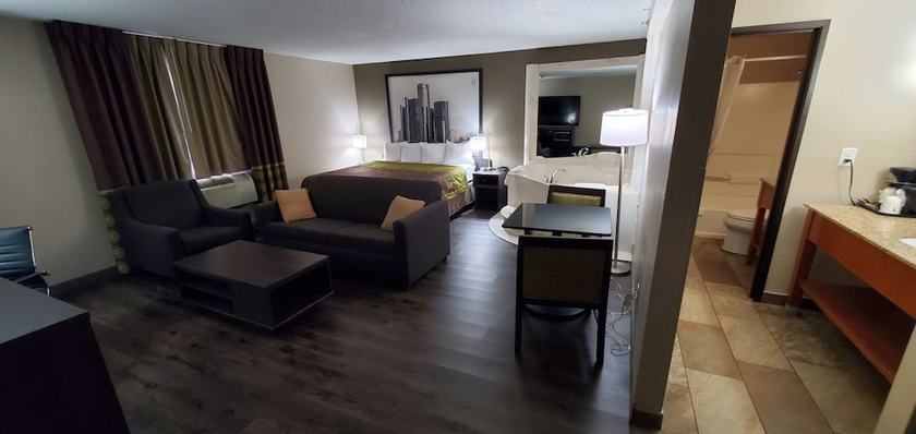 Imagen de la habitación del Hotel Super 8 by Wyndham Sterling Heights/Detroit Area. Foto 5