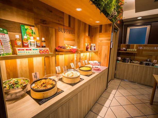 Imagen del bar/restaurante del Hotel Super Subway Tanimachi 4-chome Exit 6. Foto 4