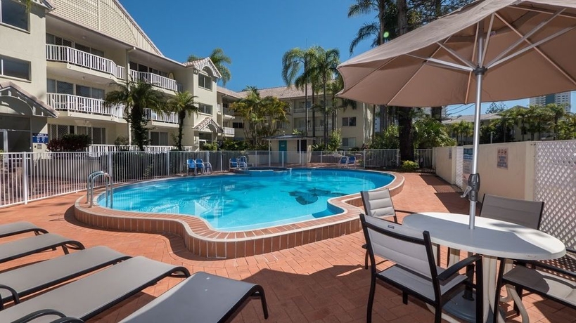 Imagen de la piscina del Hotel Surfers Tradewinds. Foto 4