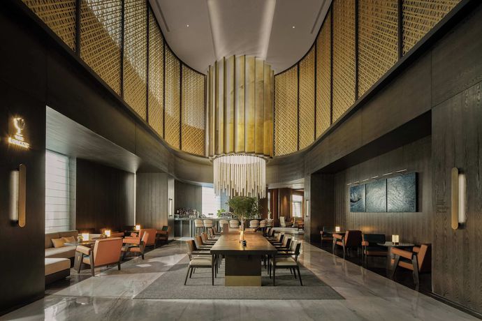 Imagen del bar/restaurante del Hotel Surya Shanghai New Hongqiao Center. Foto 2