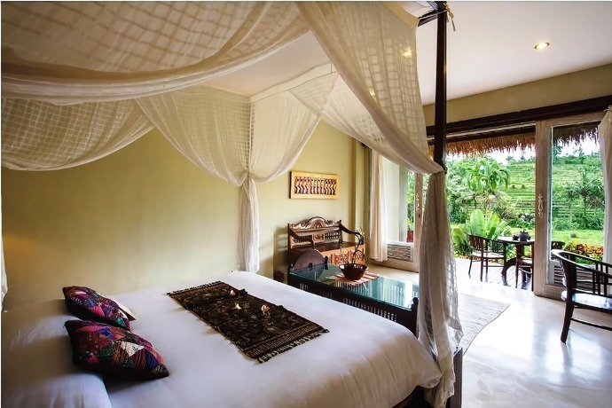 Imagen de la habitación del Hotel Surya Shanti Villa. Foto 11