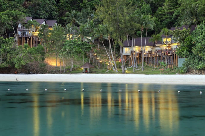 Imagen de los exteriores del Hotel Sutera Sanctuary Lodges At Manukan Island. Foto 7