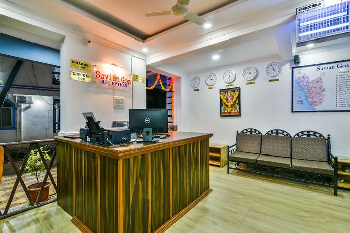 Imagen de los interiores del Hotel Suvian on Bagha Beach Goa. Foto 18