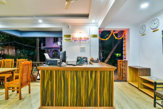 Imagen de los interiores del Hotel Suvian on Bagha Beach Goa. Foto 19