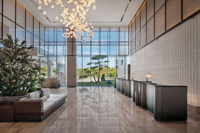 Imagen de los interiores del Hotel Suzhou Marriott Yangcheng Lake. Foto 14