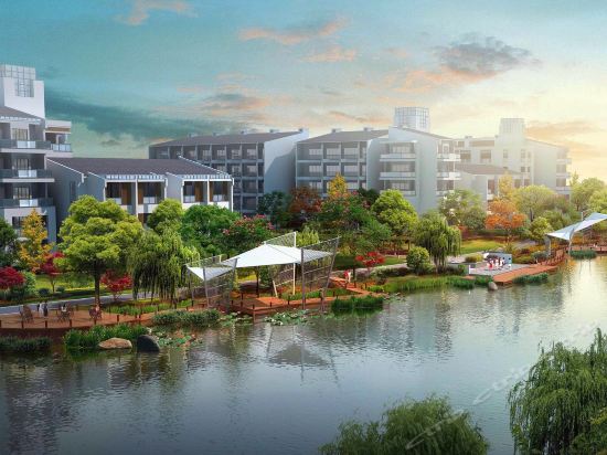 Imagen de los exteriores del Hotel Suzhou Xiangshan International. Foto 11