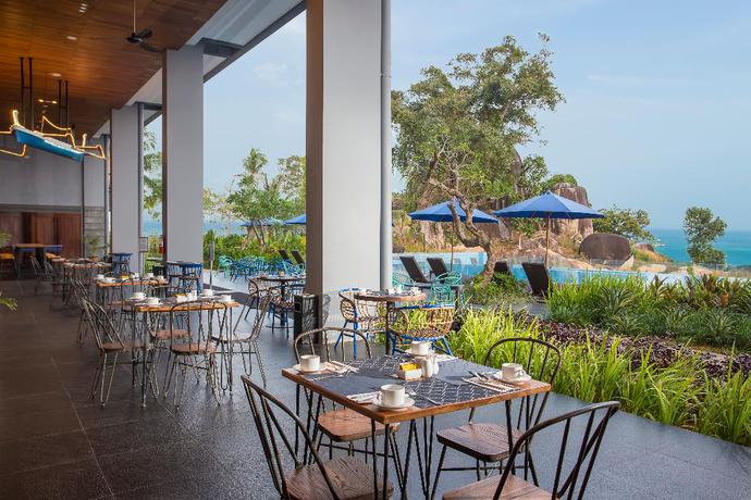 Imagen del bar/restaurante del Hotel Swiss-belresort Belitung - Chse Certified. Foto 10