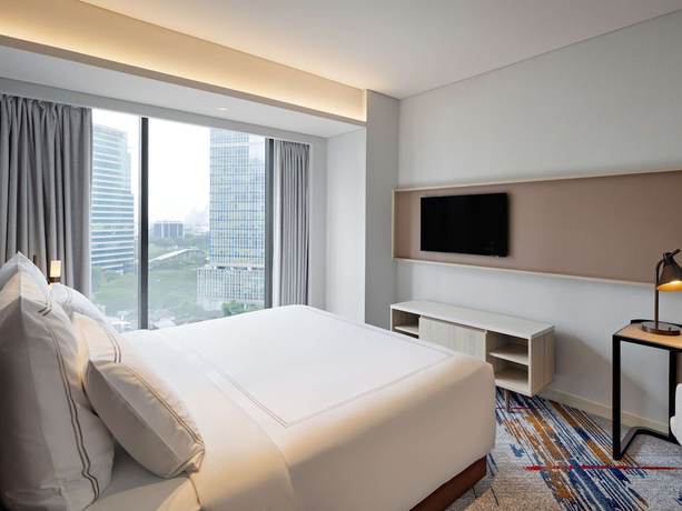Imagen de la habitación del Hotel Swiss&ocirc;tel Living Jakarta Mega Kuningan. Foto 4