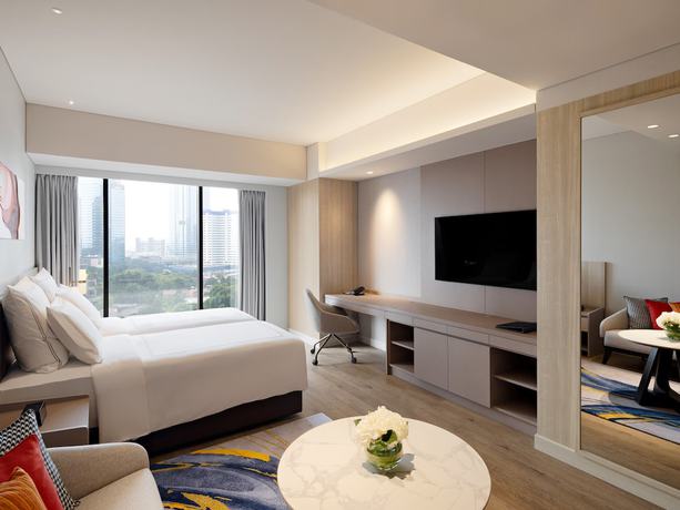Imagen de la habitación del Hotel Swiss&ocirc;tel Living Jakarta Mega Kuningan. Foto 6