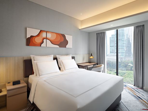 Imagen de la habitación del Hotel Swiss&ocirc;tel Living Jakarta Mega Kuningan. Foto 7
