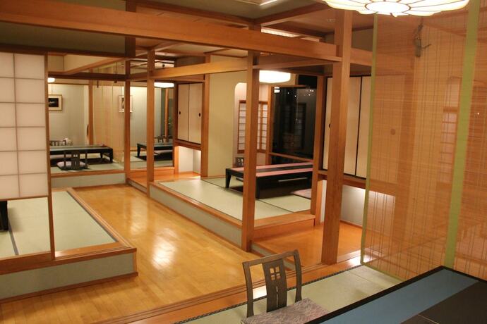 Imagen del bar/restaurante del Hotel Syunjuan Hasshokaku Mizunowo. Foto 18