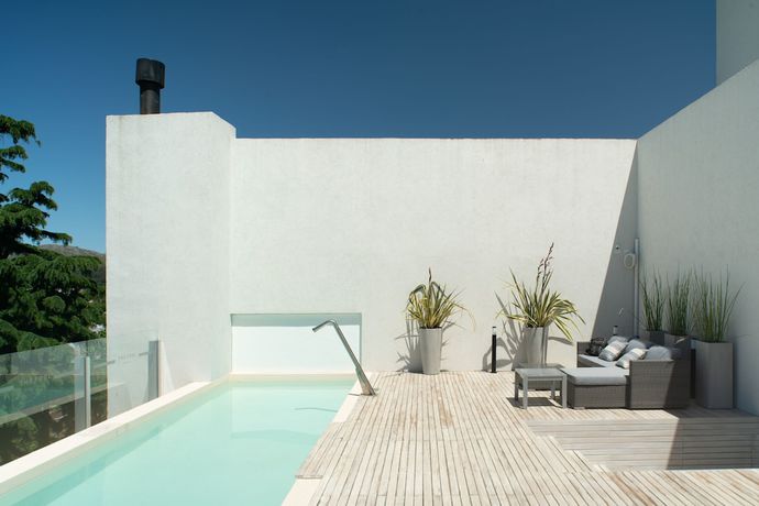 Imagen de la piscina del Hotel T. Design. Foto 17