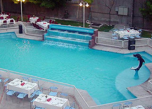 Imagen de la piscina del Hotel TABRIZ INTERNATIONAL. Foto 14