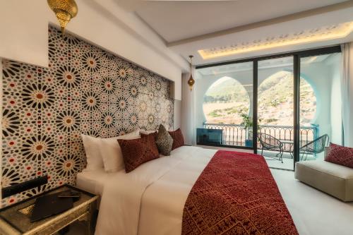 Imagen de la habitación del Hotel TAJ CHEFCHAOUEN Luxury and Spa. Foto 9