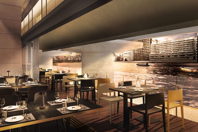 Imagen del bar/restaurante del Hotel THE GATE HOTEL RYOGOKU by HULIC. Foto 2