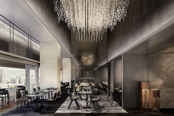 Imagen del bar/restaurante del Hotel THE GATE HOTEL RYOGOKU by HULIC. Foto 4