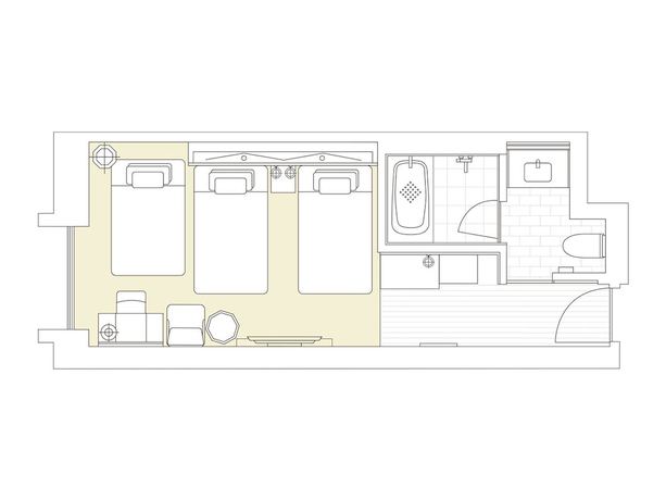 Imagen de la habitación del Hotel THE HOTEL SANRAKU KANAZAWA. Foto 17